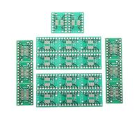 BliliDIY 20Pcs Tssop16 Ssop16 Msop16 So16 Sop16 Soic16 Tourner Dip16 1.27Mm / 0.65Mm IC Adaptateur Socket Plaque Adaptateur Carte PCB
