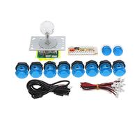 BliliDIY Pc USB Joystick Controller Bouton Poussoir Kit De Bricolage pour Jeu D'Arcade - Rouge