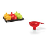Blim IM002-D00100-A52 Plastic Funnel with Adaptor, 10 cm Assorted, Multi-Colour