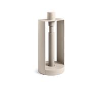 Blim Plus - Porte-rouleau vertical Stop Moka Grey - Verrouillage de déchirure facile stable - Fabriqué en Italie