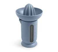Blim Plus Presse-agrumes Ufo avec carafe graduée 500 ml bleu mat (Ocean) en plastique 100 % recyclable, non toxique, facile à nettoyer et lavable au lave-vaisselle, avec bec, stable et pratique