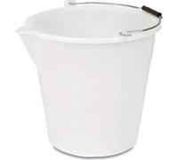 Blim Seau, 31 x 29 cm, 10 l, polyéthylène, Blanc, 30 x 31 x 29 cm