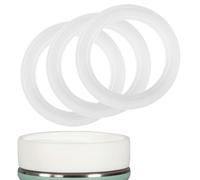 blimbini® Lot de 3 joints d'adaptation pour adaptateurs n° 4 et 5 (compatibles avec Nuk Nature Sense & Perfect Match) | Lot de 3 joints d'étanchéité de rechange | 100 % étanches et sans BPA