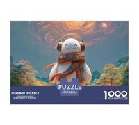 Blind Box Toy Style 1000 Pcs Carton Extra-épais Coffret De Puzzles Cute Robot Stimulant Et Éducatif Défi Unique Puzzles As Birthday Gifts 38x26cm/1000pcs