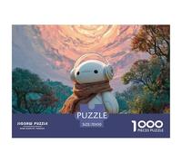 Blind Box Toy Style 1000 Pcs Carton Premium Coffret De Puzzles Cute Robot Baby Stimulant Et Éducatif Jeu Créatif Puzzles As Birthday Gifts 70x50cm/1000pcs