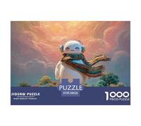 Blind Box Toy Style 1000 Pièces Carton Extra-épais Coffret De Puzzles Cute Robot Stimulant Et Éducatif Défi Unique Puzzles pour Adultes Et Enfants 38x26cm/1000pcs