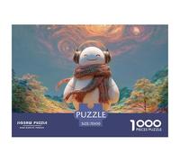 Blind Box Toy Style 1000 Pièces Carton Premium Coffret De Puzzles Cute Robot Anti-Stress Défi Unique Puzzles As Birthday Gifts 70x50cm/1000pcs