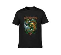 Blind Guardian Men's T-Shirt Unisex Black Cotton Print Tee Shirts 3XL