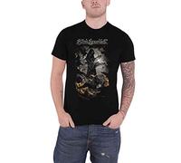 Blind Guardian Prophecies Homme T-Shirt Manches Courtes Noir S 100% Coton Regular/Coupe Standard