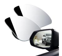 Blind Side Mirrors For The Car -Frameless Adhesive Auxiliary Mirror, 360 Degree Rear View Mirrors Eliminator For Most Vehicles