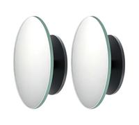 Blind Spot Mirror 2 Piece, 360 Degree Adjustable Auxiliary Viewing Tool | Wide Angle Observation Accessory, Enhances Road Awareness, Assists Parking Maneuvers For Vehicle Operators