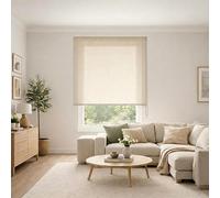 Blindecor 110311200 Store enrouleur uni Transparent 100 x 200 cm Lin