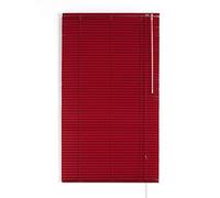 Blindecor 2101 Store vénitien en Aluminium avec Lames de 25 mm Moderne 100X250 Rouge
