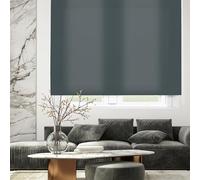 Blindecor Ara | Store enrouleur translucide uni - Gris bleuté, 80 x 175 cm (largeur x hauteur) | Taille du tissu 77 x 170 cm | Stores pour fenêtres