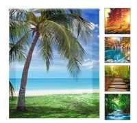 Blindecor Digital Paysages Store Enrouleur translucide avec Impression numérique Dimensions du Tissu 107 x 175 cm