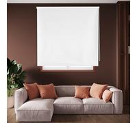 Blindecor Draco Store Enrouleur Opaque - Blanc cassé, 100 x 175 cm (largeur x hauteur) | Taille du tissu 97 x 170 cm | Stores thermiques occultants