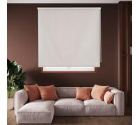 Blindecor Draco Store Enrouleur Opaque - Gris argent, 100 x 175 cm (largeur x hauteur) | Taille du tissu 97 x 170 cm | Stores thermiques occultants