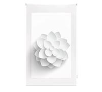 Blindecor Flores | Store Enrouleur translucide avec Impression numérique | Modèle Flower | 110 x 180 cm (Largeur Hauteur) Dimensions du Tissu 107 x 175 cm | Store pour fenêtre