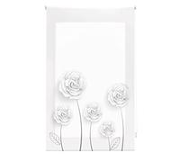 Blindecor Flores | Store Enrouleur translucide avec Impression numérique | Modèle Garden | 110 x 180 cm (Largeur Hauteur) Dimensions du Tissu 107 x 175 cm | Store pour fenêtre