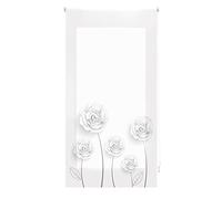 Blindecor Flores | Store Enrouleur translucide avec Impression numérique | Modèle Garden | 90 x 180 cm (Largeur Hauteur) Dimensions du Tissu 87 x 175 cm | Store pour fenêtre