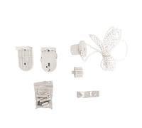 Blindecor Kit de mécanisme pour Rideaux enroulables Compatible avec des Tubes de 28 mm - Blanc