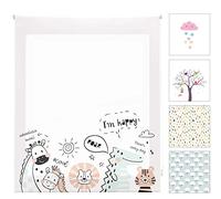 Blindecor Numérique Enfant | Store Enrouleur Translucide avec Impression numérique | Modèle Zoocool | 130 x 180 cm (Largeur Hauteur) Dimensions du Tissu 127 x 175 cm | Store de fenêtre