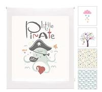 Blindecor Store Enrouleur numérique translucide pour Enfant Pirate 150 x 180 cm (Largeur x Hauteur)