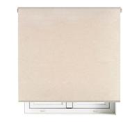 Blindecor Store Enrouleur occultant de qualité supérieure sur Mesure Couleur Lin 115 x 220 cm (l x H) Dimensions du Tissu 112 x 215 cm Store Enrouleur Opaque avec Tube de 38 mm