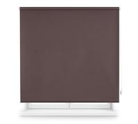 Blindecor Store Enrouleur occultant sur Mesure | Marron foncé | 95 x 175 cm (Largeur x Hauteur) - Dimensions du Tissu 92 x 170 cm - Store occultant pour fenêtre