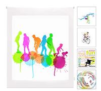 Blindecor Store Enrouleur translucide Juvenil, W-J-45957, 110 x 180 cm