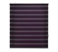 Blindecor Tablier de fenêtre Store Enrouleur Jour et Nuit Double épaisseur Couleur Violet 115 x 250 cm Dimensions du Tissu 112 x 245 cm