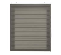Blindecor Tablier de fenêtre Store Enrouleur Jour et Nuit Double épaisseur Gris Anthracite 105 x 180 cm Dimensions du Tissu 102 x 175 cm