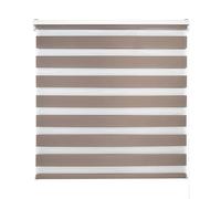 Blindecor Tablier de fenêtre Store Enrouleur Jour et Nuit Double épaisseur Marron 170 x 250 cm Dimensions du Tissu 167 x 245 cm