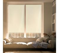 Blindecor Zeus Store Enrouleur Opaque Easyfix - Beige, 42 x 180 cm (largeur x hauteur) | Taille du tissu 39 x 175 cm | Stores occultants sans outils