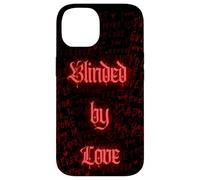 Blinded By Love Lettre d'amour lumineuse gothique sombre romance Coque pour iPhone 14