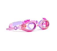Bling 2O Luvs Me Luvs Me Not - True Love Lunettes de natation roses, anti-buée, anti-fuite, antidérapantes, protection UV avec étui de transport rigide