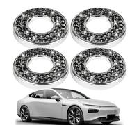 Bling Car Door Locks - Decorative Car Lock, Rhinestone Auto Inner Pins Decorations, Decorative Pull Rod Bolt Sticker and Knob Ring Covers, Bling Auto Inner Door Lock, Multi Color