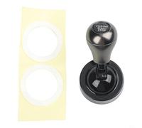 Bling for Crystal Start Button Cover 3.8cm Zinc Alloy Bling for (Gris)