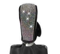 Bling Gear Shift Knob Cover - Rhinestone Vehicle Decor Accessories | | Sparkly Diamond Auto Shifter Sleeve Crystal Shift Lever Protector Universal Car Interior Bling Styling Women Gift