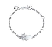Bling Jewelry Bracelet D'Identification En Forme D'Ours Gravé Pour Femmes Pour Ados En Argent Sterling Petits Poignets 5-6 Pouces