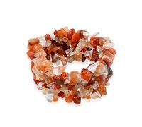 Bling Jewelry Bracelet Extensible Multi-Brins En Cristal Multicolore De Couleur Terre Pour Femmes