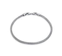 Bling Jewelry Bracelet Simple En Argent Sterling (925) Avec Breloques En Forme De Queue De Renard Pour Les Femmes De 8 Pouces.
