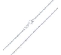 Bling Jewelry Chaîne Émaillons De Corde Mm 30 Gauge Pour Femmes Collier .925 Argent Sterling Made In Italy 14 Inch