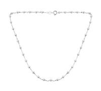 Bling Jewelry Collier De Perles Rondes En Argent Sterling .925 Traditionnel Et Délicat De 3 Mm Pour Femmes Et Adolescentespoli Brillantde 18 Pouces