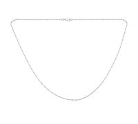 Bling Jewelry Torsade De Singapour 1.5 Mm 020 Gauge Pour Femmes Collier .925 Argent Sterling Italien 18 Pouces