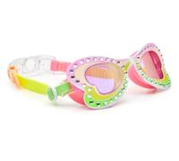 Bling2o Lunettes de Natation Enfant Butter cup - Limonade Rose - 6 ans+,100% Silicone, Protection UV & Anti-buée, Sans Latex, Sangle Réglable