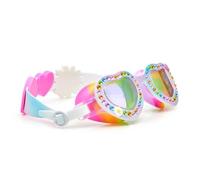 Bling2o Lunettes de Natation Enfant Daisy - Bright Bouquet - 8 ans+,100% Silicone, Protection UV & Anti-buée, Sans Latex, Sangle Réglable
