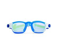 Bling2o Lunettes de Natation Enfant Short Fin (Requin) - 3 ans+,100% Silicone, Protection UV & Anti-buée, Sans Latex, Sangle Réglable