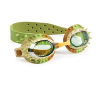 Bling2o Lunettes natation enfant La Préhistoire - 6 ans+ 100% silicone UV/anti-buée Carnivore Brun