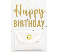 Blingbling Carte d'anniversaire 11,6 x 16,6 cm